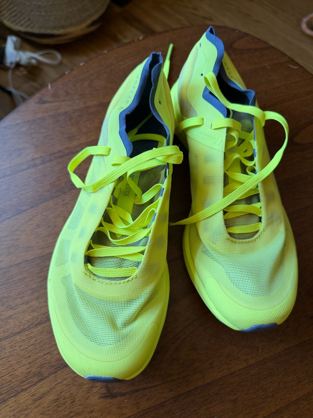 Arc'teryx High-Visibility Yellow Running Sneakers